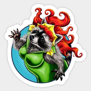 meraccoon Sticker